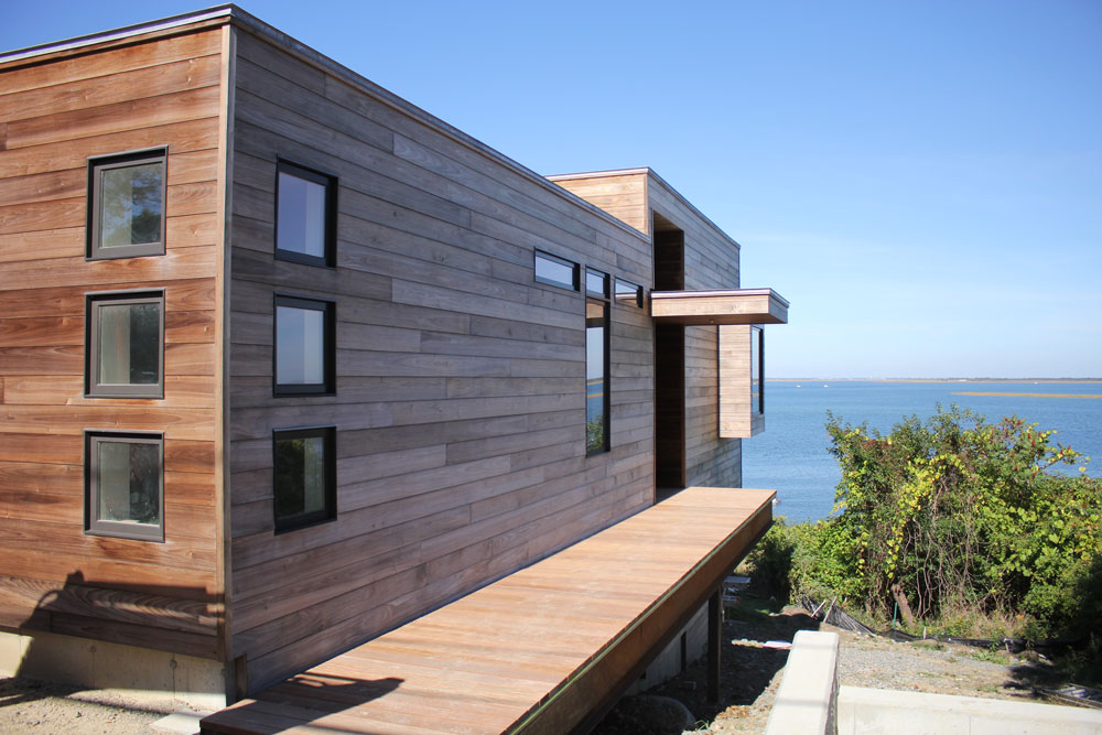 wood siding material